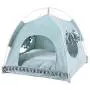 shenjin Detachable Pet Bed with Cushion Dog Cages Summer Indoor for Small Medium Dog Puppy Pet Kennel Cat Sleeping House Pet Tent Kitten House(Green M) shenjin Detachable Pet Bed with Cushion Dog Cages Summer Indoor for Small Medium Dog Puppy Pet Kennel Cat Sleeping House Pet Tent Kitten House(Green M)