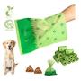 Dog Poop Bags, LIMINK 100% PBAT + Corn Starch Biodegradable Compostable Scented Leak-Proof Pet Cat Litter Doggy Waste Bags, 8 Refill Rolls, 9x13 Inch