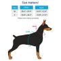 PAWABOO Dog Vest Halter Harness, Adjustable Durable Heavy Duty Soft Padded Reflective Dog Vest Harness with Handle on Top for Pet Dog Training Walking, Hook and Loop Closure