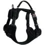 No Pull Choke Front Lead Reflective Weighted Dog Vest Harness with 2 Leash Clips, Black Adjustable Soft Padded Dog Harness with Easy Control Handle for Small Medium and Large Dogs No Pull Choke Front Lead Reflective Weighted Dog Vest Harness with 2 Leash Clips, Black Adjustable Soft Padded Dog Harness with Easy Control Handle for Small Medium and Large Dogs