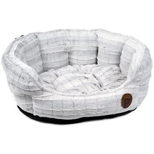 Petface Plush Oval Dog Bed,
