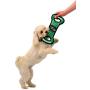 NFL Football Field DOG TOY with Squeaker. - BALTIMORE RAVENS - For Tug, Toss, and Fetch. - Tough & Durable PET TOY