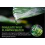 LAMEI Pet Water Dispenser- Reptile Automatic Water Circulation Dispenser, Water Feeder Drinking Fountain with Pump Landscaping