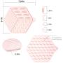 GAPZER 15° Adjustable Detachable Raised Cat Food Water Bowl & Dog Lick Mat Slow Feeders for Anxiety Relief Boredom Buster (Pink)