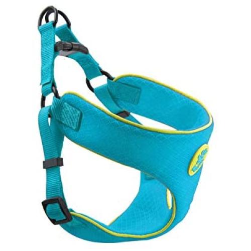 DOCO Athletica Runner Mesh Dog Harness - No Pull, Easy Step-in Reflective, Custom Comfort Hugging Chest Plate