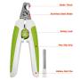 SuReady Dog Nail Clippers - Pet Nails Trimmer for Dogs or Cats with Safety Guard to Avoid Over-Cutting, Free Nail File & Lock Switch, Sturdy Non-Slip Handles