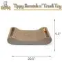 K&H PET Products Kitty Tippy Scratch n Track Cardboard Cat Scratcher Interactive Toy K&H PET Products Kitty Tippy Scratch n Track Cardboard Cat Scratcher Interactive Toy