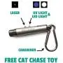 Ruff n Ruffus Automatic Laser Cat Toy + Free Bonus 3-in-1 Chase Toy | Interactive Cat Chase Toy | 3 Rotating Modes | Auto Shut-Off | AA Battery Operated | Kitten/Cat Owner’s Gift Idea Ruff n Ruffus Automatic Laser Cat Toy + Free Bonus 3-in-1 Chase Toy | Interactive Cat Chase Toy | 3 Rotating Modes | Auto Shut-Off | AA Battery Operated | Kitten/Cat Owner’s Gift Idea
