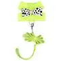 SMALLLEE_Lucky_Store CWYP00127 Ultra Suede Small Dog Cat Harness Leash Dots Bow SMALLLEE_Lucky_Store CWYP00127 Ultra Suede Small Dog Cat Harness Leash Dots Bow