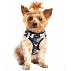 Ultra Choke Free Step in Reflective Dog Harness American River Camouflage Gray