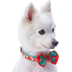 Blueberry Pet 10+ Designs Christmas Festival Dog Collars, Slide Accessories