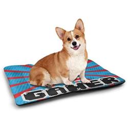 DayDayFun Victorian Pet Food Mat Traditional Gold Floral Round Circle with Baroque Elements Turkish Ottoman Style Art Recycle Pet Mats Cream