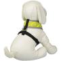 SimplyDog Reflective T-Strap Harness - Neon Yellow - X-Small