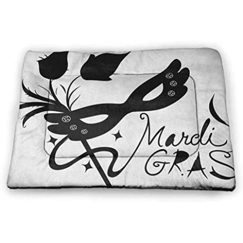 DayDayFun Marble Cat Mat Unique Earthen Toned Mother Earth Natural Travertine Structures Display Easy-to-Clean Pet Mat Cinnamon Earth Yellow