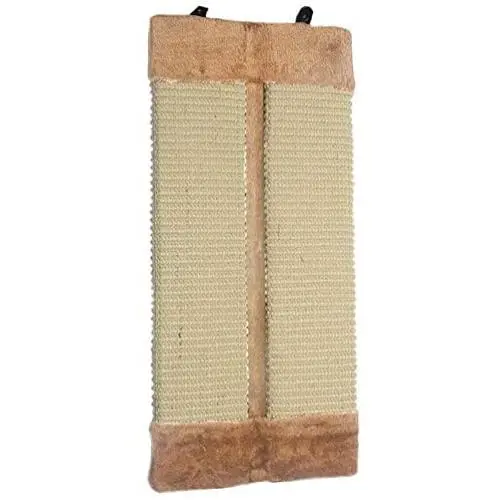 Chaotai Cat Scratch Board Pet Supplies Wear Resistant Toy Protective Post Pad Corner Wall Hanging Funny Kitten Non-Toxic Durable Mat Sisal pe(Khaki) Chaotai Cat Scratch Board Pet Supplies Wear Resistant Toy Protective Post Pad Corner Wall Hanging Funny Kitten Non-Toxic Durable Mat Sisal pe(Khaki)