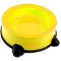 Pet Food Bowl Non Skid Feeding Dish Dog Cat Water Food Feeding Plastic Plate 9''