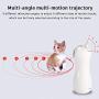 Cat Laser Toy, Automatic Rotating Laser Pointer for Cats, USB/Battery Charging Operated Pet Training Exercise Chaser Tool