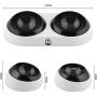 Tylu Elevated 15° Adjustable Tilted Pet Water & Food Bowls Non-Skid Dog Double Bowl BPA Free Raised Dog Bowls with Stand Tilt Angle Feeding Bowls Non-Spill Pet Feeder Dish
