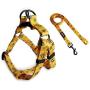 QQPETS Dog Harness Leash Set,Adjustable Vest Durable Heavy Duty Puppy Small Medium Large Dogs Perfect for Walking Running Training