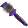 Hertzko Double Sided Flexible Slicker Brush Removes Loose Hair, Tangles, and Knots, Flexible Head Contours on Your Pet’s Skin - Suitable for Dogs and Cats