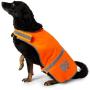 Reflective Dog Harness, Orange Safety Vest, Size Large (1 Pack)