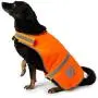 Reflective Dog Harness, Orange Safety Vest, Size Large (1 Pack)