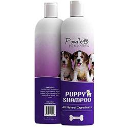 Poodlie All-Natural Gentle Puppy Shampoo - Extra-Sensitive Dog Shampoo for Small Dogs – Fresh Baby Scent - 16 oz.