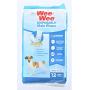 36 Pack of Wee-Wee Products Disposable Male Dog Wraps X-Small/Small - (3 Packages with 12 Wraps Each)