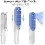 Duoai Cat Comb Dog Brush,Rechargeable Massage Grooming Comb for Cats,Puppy, Dogs Comb Odor Eliminator Brush Remove Pet Smells,with 2 Replaceable Head