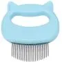 Enrilior Pet Grooming Comb, Cat Dog Massage Shell Hair Removal Shedding Cleaning Brush (Blue) Enrilior Pet Grooming Comb, Cat Dog Massage Shell Hair Removal Shedding Cleaning Brush (Blue)