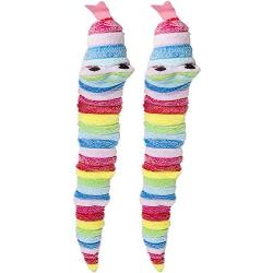 Spot Ethical Products 2 Pack of Slithery Snakes Squeak Toys for Dogs, 24 Inch, Assorted Patterns