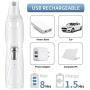 HIPIPET Dog Nail Grinder Electric Pet Nail Trimmer Rechargeable Quiet Upgraded 2-Speed Painless Paw Grooming for Large Medium Small Dogs and Cats