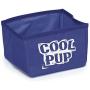 Cool Pup Portable Dog Bowl, Blue