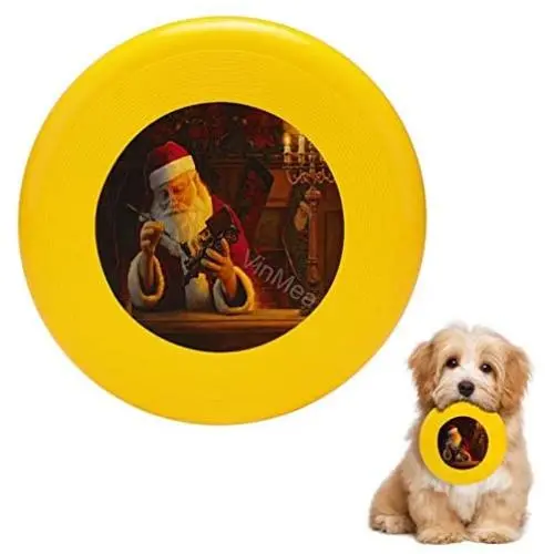 Pet Frisbee Flying Disc Dog Toy - Multifunction Christmas Eve Touch Up Greg Olsen Pet Frisbee Flying Disc Dog Toy - Multifunction Christmas Eve Touch Up Greg Olsen