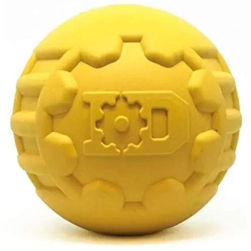SodaPup Industrial Dog Chew Ball - Tough Dog Toys - Durable Dog Toys - Chew Toy - Busy Ball for Dogs - Dog Ball - Treat Ball for Dogs SodaPup Industrial Dog Chew Ball - Tough Dog Toys - Durable Dog Toys - Chew Toy - Busy Ball for Dogs - Dog Ball - Treat Ball for Dogs
