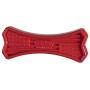 Hero USA, Made in USA Soft Rubber Dog Toy, Ideal for Fetching & Chewing, Indestructible Dog Toy (Bone, Small, Red)