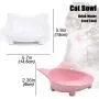 choemore Cat Bowl Cat Food Bowls Non Slip Wide Shallow Cat Dish for Relief of Whisker Fatigue(Safe Food-Grade Material) choemore Cat Bowl Cat Food Bowls Non Slip Wide Shallow Cat Dish for Relief of Whisker Fatigue(Safe Food-Grade Material)