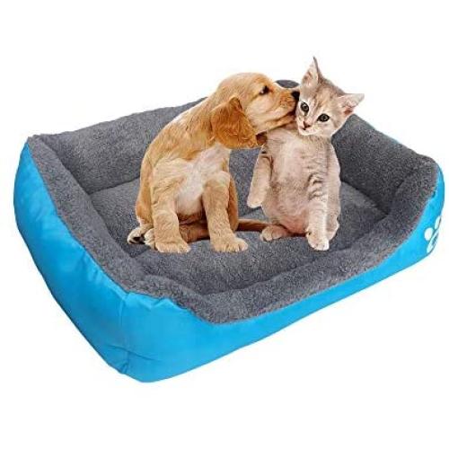 Aiydachy Warming Pet Bed for Cats or Dogs　Super Soft Pet Sofa Cats Bed，Self Warming and Breathable Pet Bed Premium Bedding