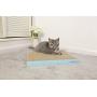 AMZNOVA Cat Scratcher, Scratching Pad, Durable Recyclable Cardboard with Catnip, Colors Series, 7 Colors & 2 Sizes