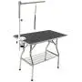 Flying Pig 32'' Small Size Heavy Duty Stainless Steel Frame Foldable Dog Pet Grooming Table (32'' x 21'') Flying Pig 32'' Small Size Heavy Duty Stainless Steel Frame Foldable Dog Pet Grooming Table (32'' x 21'')