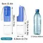 ROYOROYI Portable Dog Water Bottle with 15oz Capacity Travel Pet Drinking Bottle with Leak Proof Design Outdoor Puppy Water Bowl Dispenser for Walking Traveling Hiking, BPA Free ROYOROYI Portable Dog Water Bottle with 15oz Capacity Travel Pet Drinking Bottle with Leak Proof Design Outdoor Puppy Water Bowl Dispenser for Walking Traveling Hiking, BPA Free