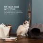 ENVYCOLLECTION Durable Sisal Cat Scratching Mat for Door Handle Hung, Wall Mounted, or Floor Used as Carpet Scratcher.