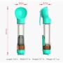 DAPOWER Dog Water Bottle Leak Proof Portable Pet Multifunctional Water Bottle for Outdoor Walking Hiking Travel, BPA Free Food Grade Plastic