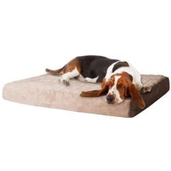 PETMAKER Memory Foam Dog Bed with Removable Cover