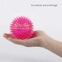 Squeaker Ball Dog Toy, TPR, Bouncy, Floating, Teeth Cleaning, 3.35'' Diameter, for Medium and Small Dogs - Random Colour