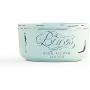 Pet Champion 32 oz Vintage Mason Jar Melamine Feeding Bowl, Teal, Medium