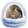 GAPZER Warming Cat Bed Machine Washable Kitty Cave with Cat Ball Cozy Puppy Nest with Anti-Slip & Waterproof Bottom for Indoor Cats & Small Dogs GAPZER Warming Cat Bed Machine Washable Kitty Cave with Cat Ball Cozy Puppy Nest with Anti-Slip & Waterproof Bottom for Indoor Cats & Small Dogs