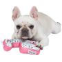 Now House for Pets by Jonathan Adler Canvas Terrazzo Giraffe Chew Toy
