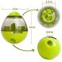 CHENLU Pet Supplies Interactive Dog Cat Food Ball Bowl Toy Fun Pet Shake Leaking Food Container Puppy Cat Slow Feeding Pet Tumbler Toy