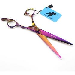 4.0/5.0/5.5/7.0 inch Barber Hairdressing Cutting Shears/Scissor - Beard/Moustache Scissors - Small Scissors for Bang (7.0 inch)